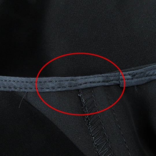 YOKO CHAN blouse YCB-219-127 Main: 100% polyester, Part: 100% cupra black Women 38 Used Authentic