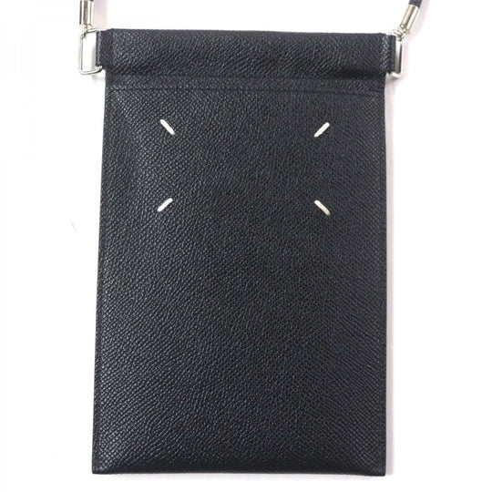 Maison Margiela Shoulder Bag SA1VZ002 Main: Leather black mens Used Authentic