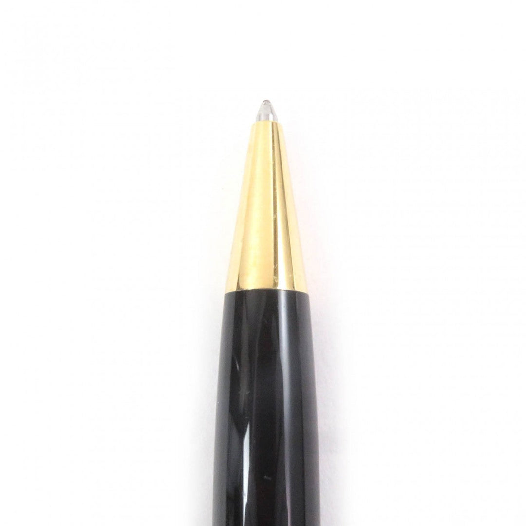 MONTBLANC Ballpoint pen Main: Precious resin Black gold mens Used Authentic