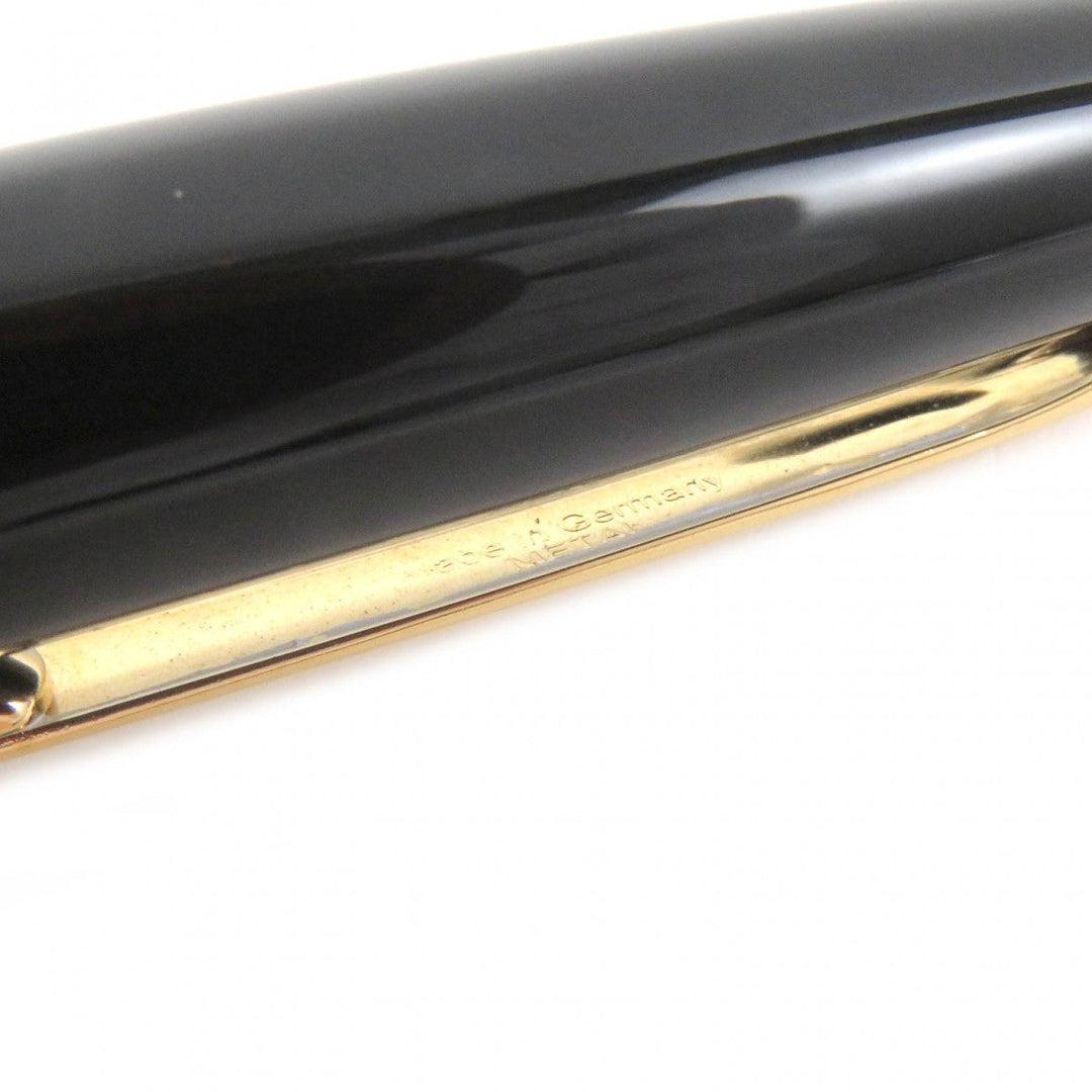 MONTBLANC Ballpoint pen Main: Precious resin Black gold mens Used Authentic