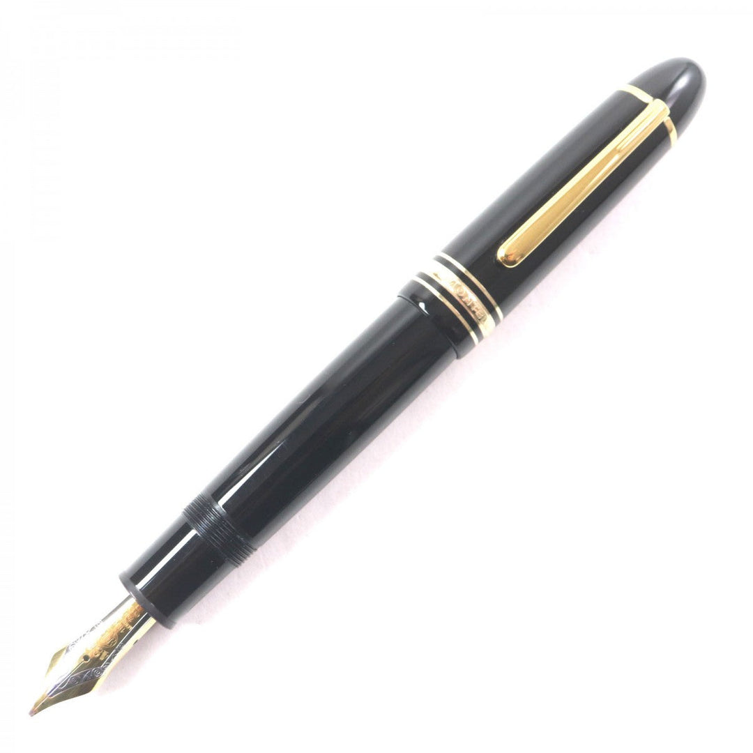 MONTBLANC fountain pen Pen tip: 18K Black gold Meisterstck mens Used Authentic