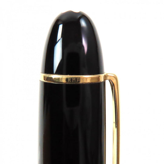 MONTBLANC fountain pen Pen tip: 18K Black gold Meisterstck mens Used Authentic