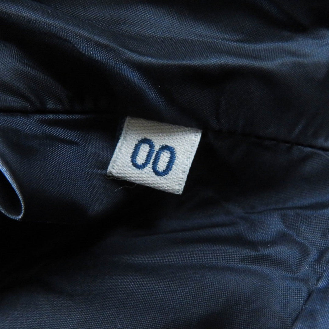 MONCLER down coat Main: 100% nylon, Lining: 100% nylon, Filling: 90% down, Filling: 10% feather, Fur: raccoon Navy HERMIFUR Women 00 Used Authentic