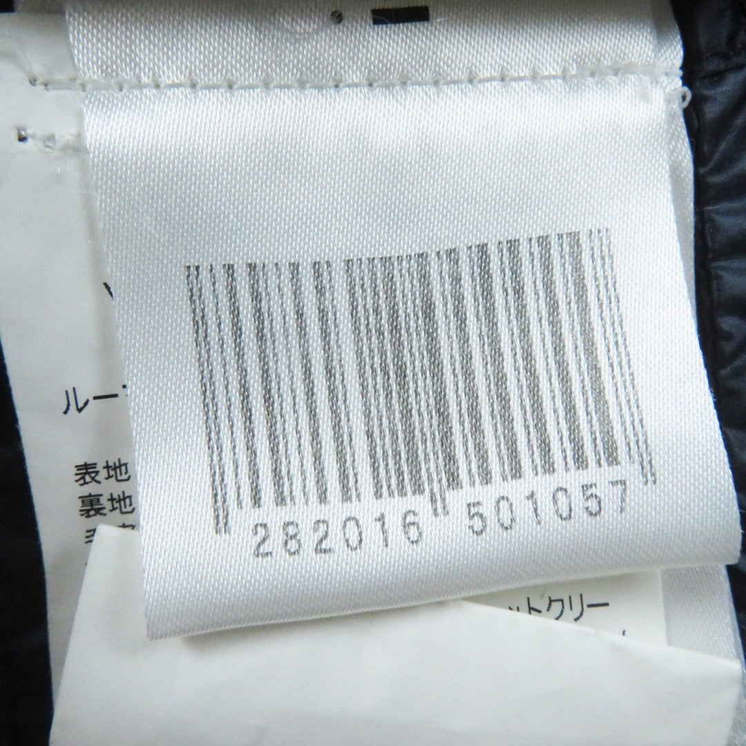 MONCLER down coat Main: 100% nylon, Lining: 100% nylon, Filling: 90% down, Filling: 10% feather, Fur: raccoon Navy HERMIFUR Women 00 Used Authentic
