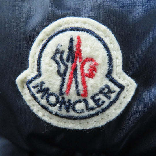 MONCLER down coat Main: 100% nylon, Lining: 100% nylon, Filling: 90% down, Filling: 10% feather, Fur: raccoon Navy HERMIFUR Women 00 Used Authentic
