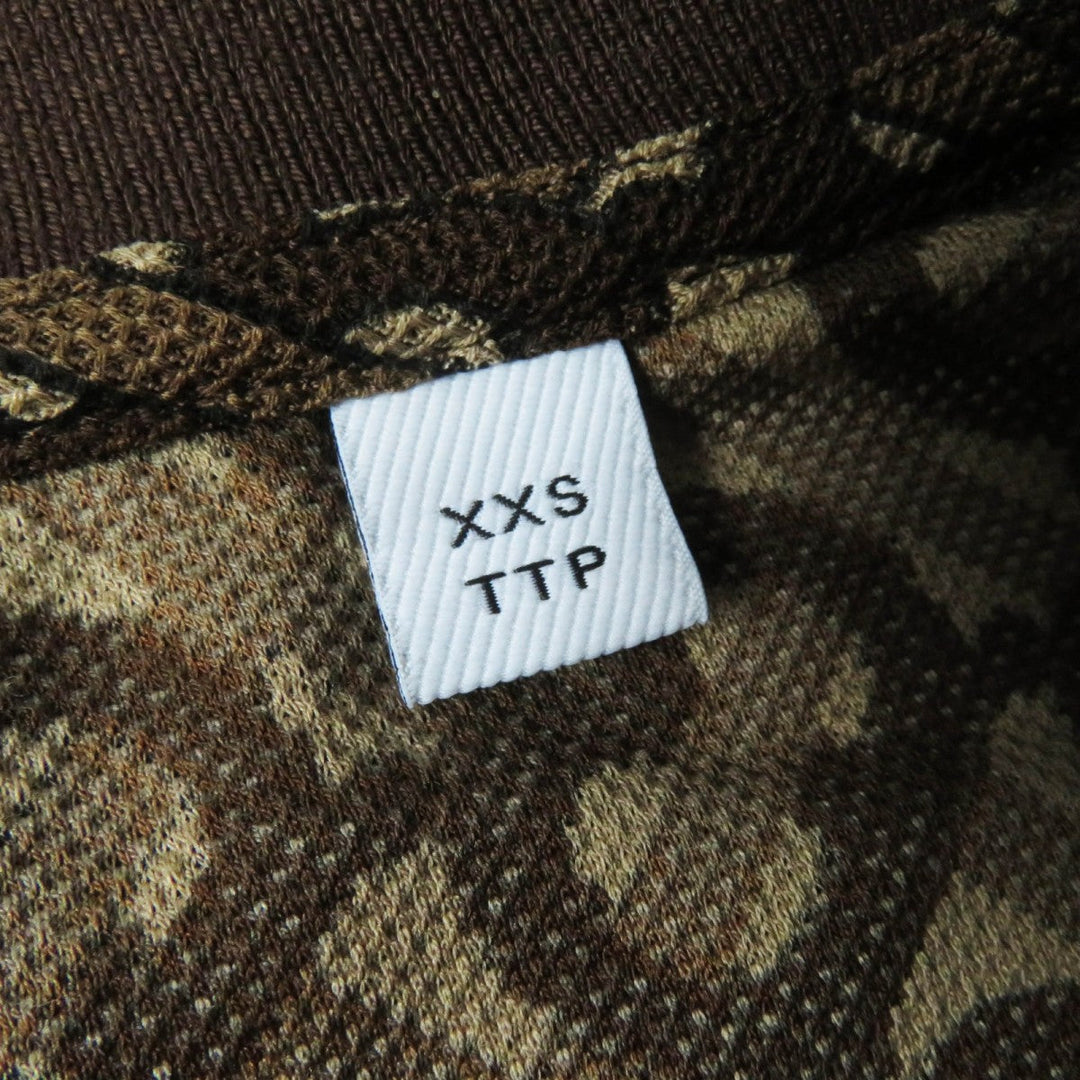 BURBERRY Short sleeve polo shirt 8018544 Main: 100% cotton, Part: 96% cotton, Part: 3% nylon, Part: 1% polyurethane, Part: 100% cotton Brown Women XXS Used Authentic