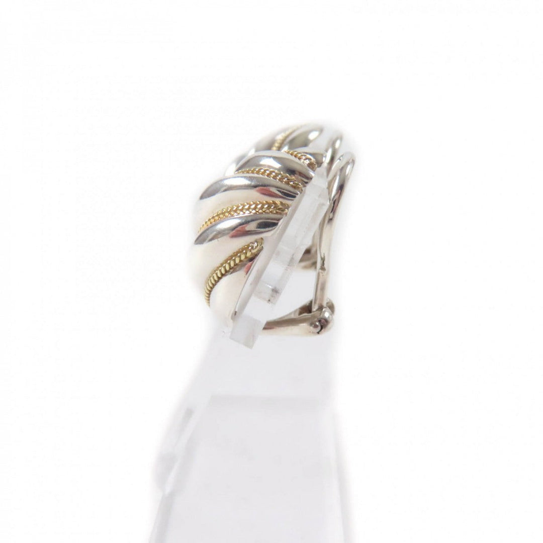 TIFFANY&Co. Earring Main: SV925, Part: 750 Silver gold Women Used Authentic