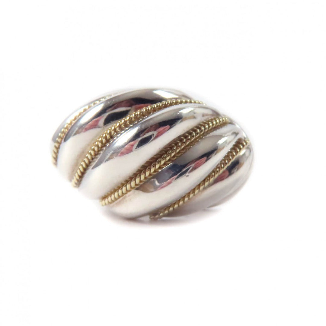 TIFFANY&Co. Earring Main: SV925, Part: 750 Silver gold Women Used Authentic