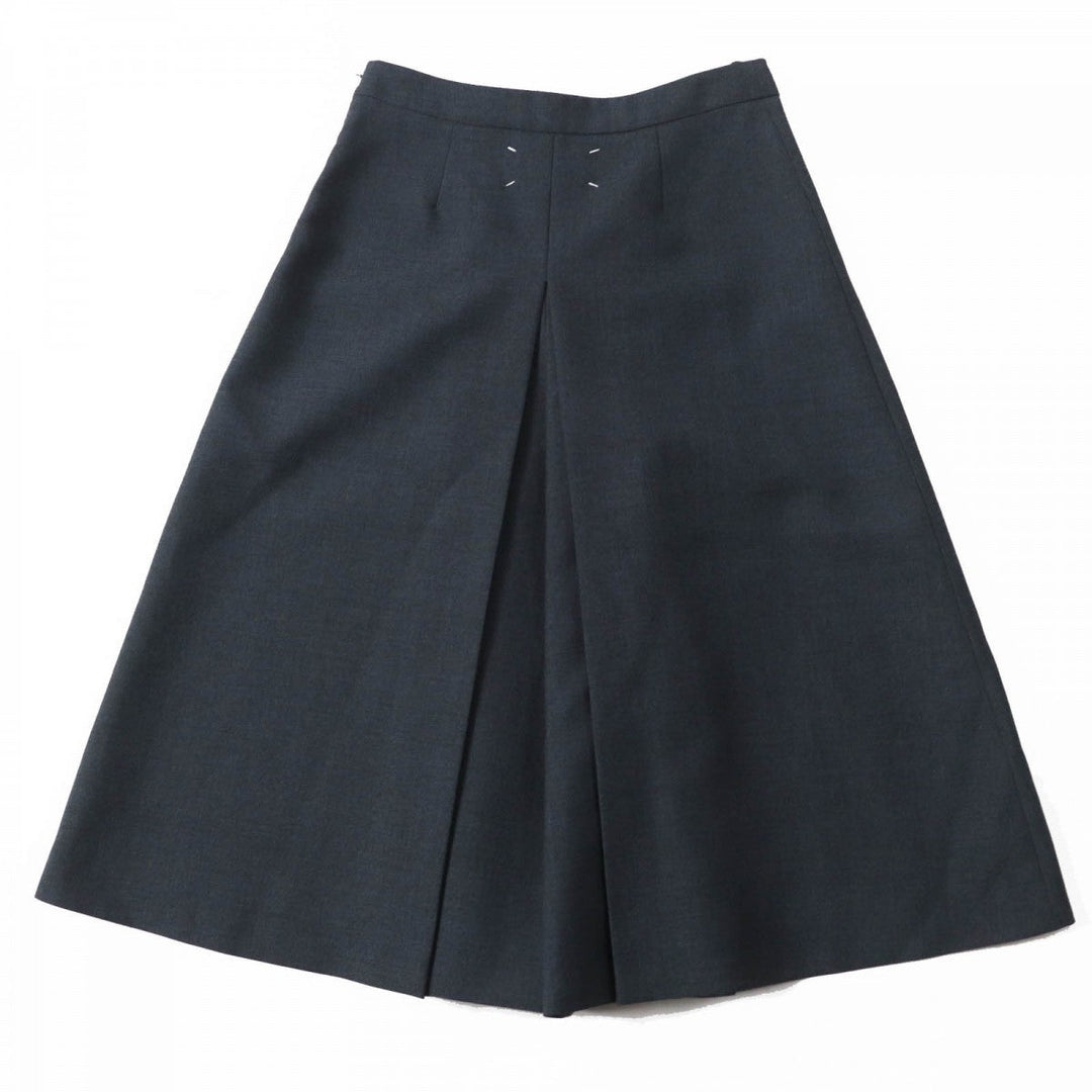 Maison Margiela Pants S51MA0463 Main: 55% polyester, Main: 45% wool, Main: 100% cotton, Lining: 100% rayon Charcoal gray Women 40 Used Authentic