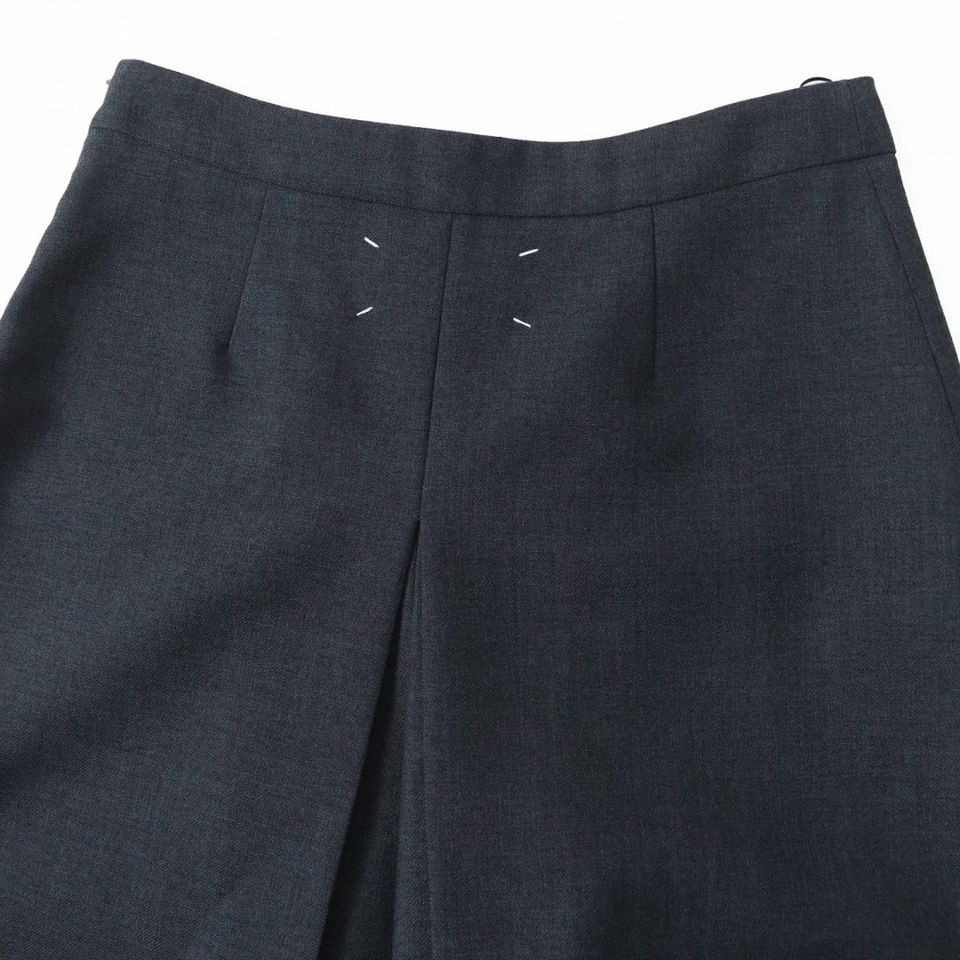 Maison Margiela Pants S51MA0463 Main: 55% polyester, Main: 45% wool, Main: 100% cotton, Lining: 100% rayon Charcoal gray Women 40 Used Authentic