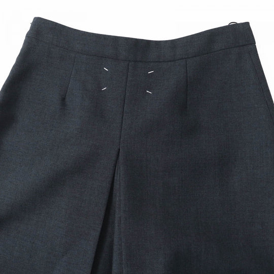 Maison Margiela Pants S51MA0463 Main: 55% polyester, Main: 45% wool, Main: 100% cotton, Lining: 100% rayon Charcoal gray Women 40 Used Authentic