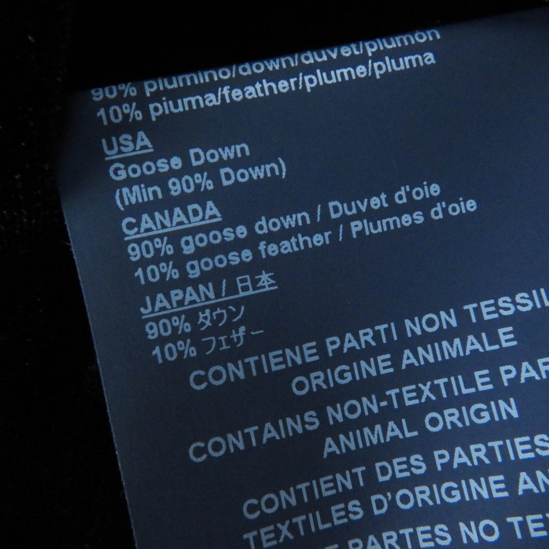 Herno Down jacket PI0969D Outer: 90% polyester, Outer: 10% polyurethane, Outer: 100% nylon, Filling: 90% down, Filling: 10% feather black Women 40 Used Authentic