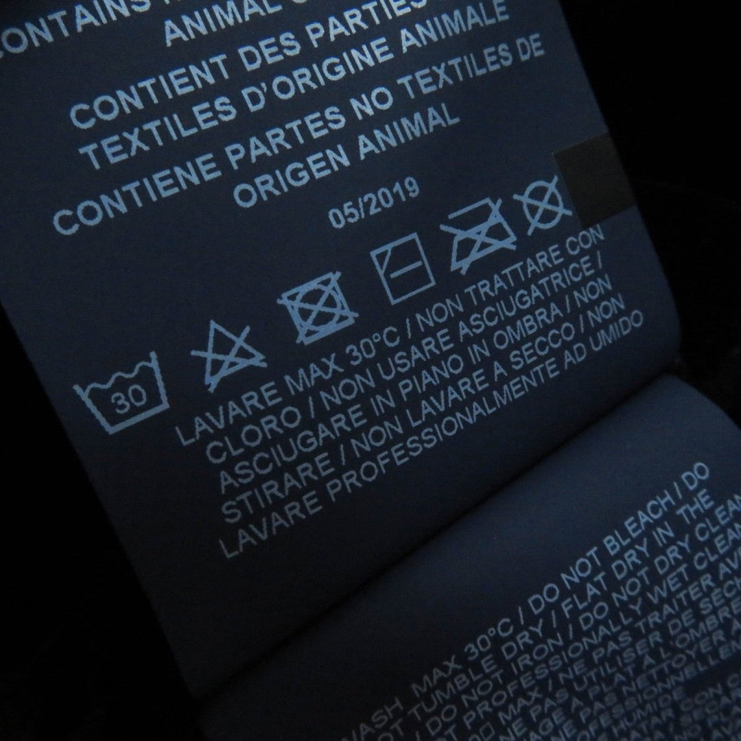 Herno Down jacket PI0969D Outer: 90% polyester, Outer: 10% polyurethane, Outer: 100% nylon, Filling: 90% down, Filling: 10% feather black Women 40 Used Authentic