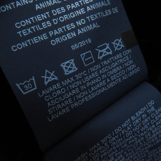 Herno Down jacket PI0969D Outer: 90% polyester, Outer: 10% polyurethane, Outer: 100% nylon, Filling: 90% down, Filling: 10% feather black Women 40 Used Authentic