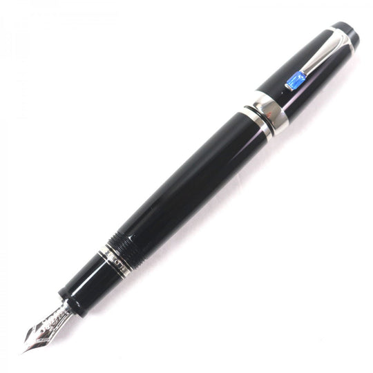 MONTBLANC fountain pen 14K Black Silver Boheme