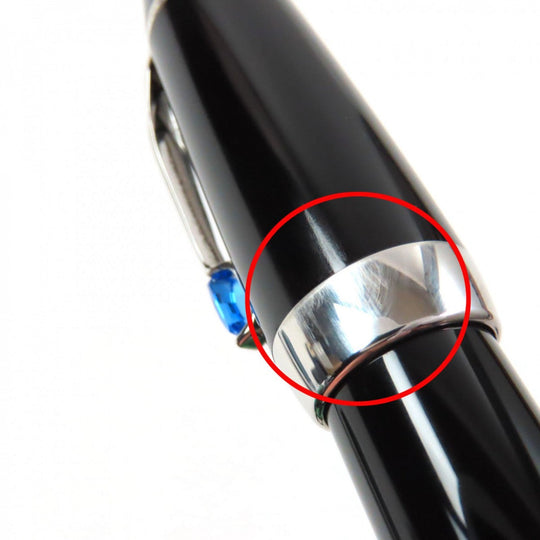MONTBLANC fountain pen 14K Black Silver Boheme