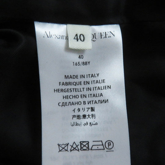 Alexander McQueen coat 627522 wool multicolor Women 40 Used Authentic