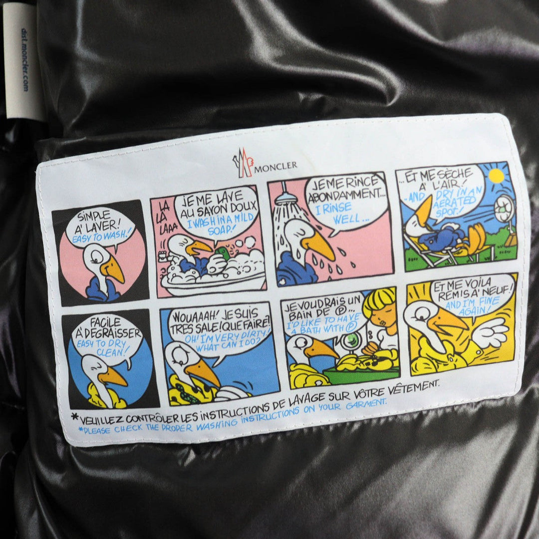 MONCLER Down jacket Nylon black MAYA 1