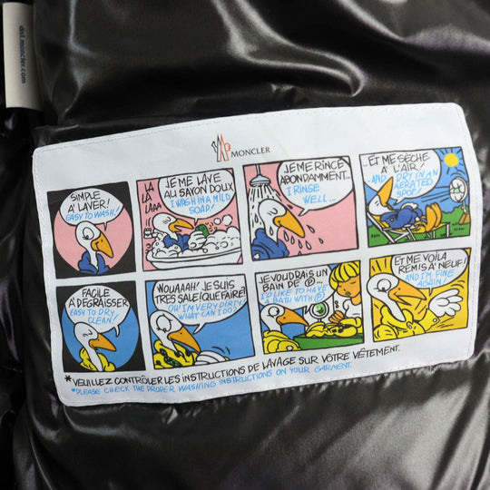 MONCLER Down jacket Nylon black MAYA 1