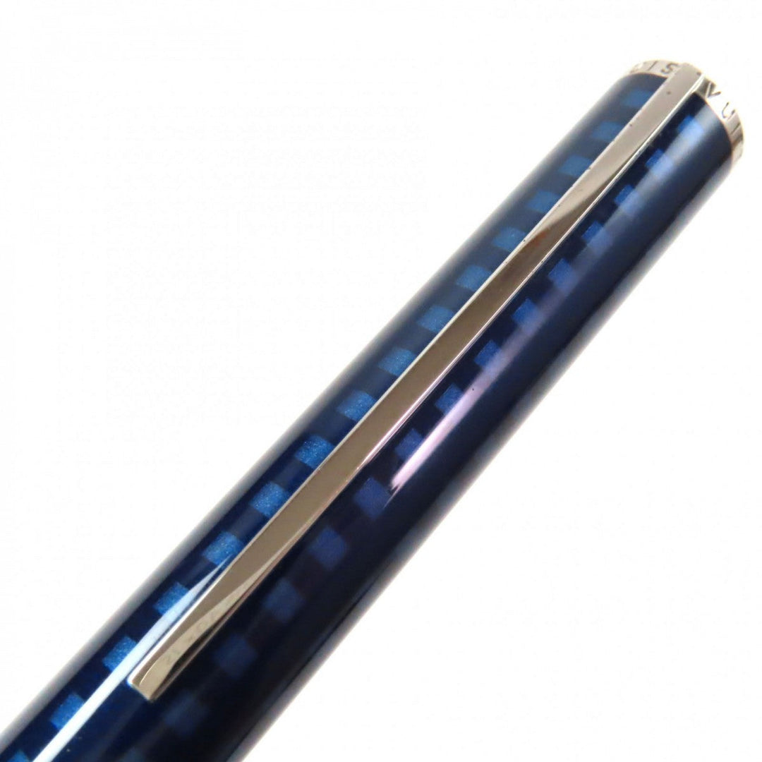 LOUIS VUITTON Ballpoint pen N79155 metal Navy Jet rack mens Used Authentic
