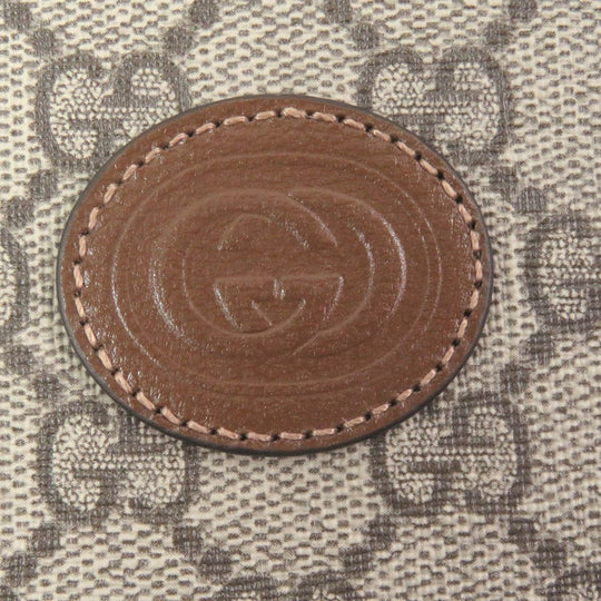 GUCCI iPhone case 760184 GG Supreme Brown mens Used Authentic