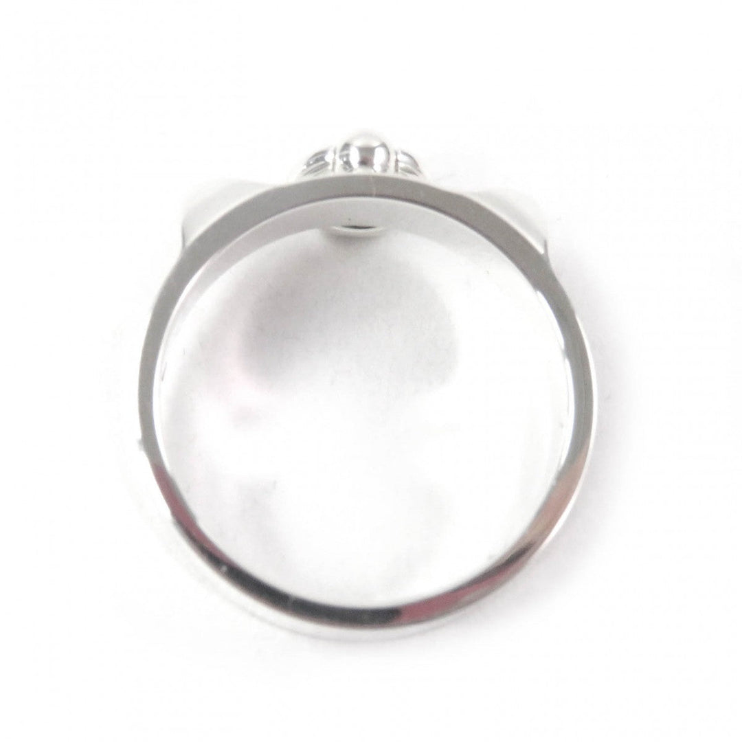 HERMES Ring Main�FAG925 Silver Corey de Cyan Women Used Authentic