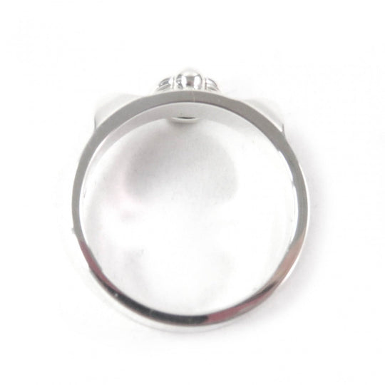 HERMES Ring Main�FAG925 Silver Corey de Cyan Women Used Authentic