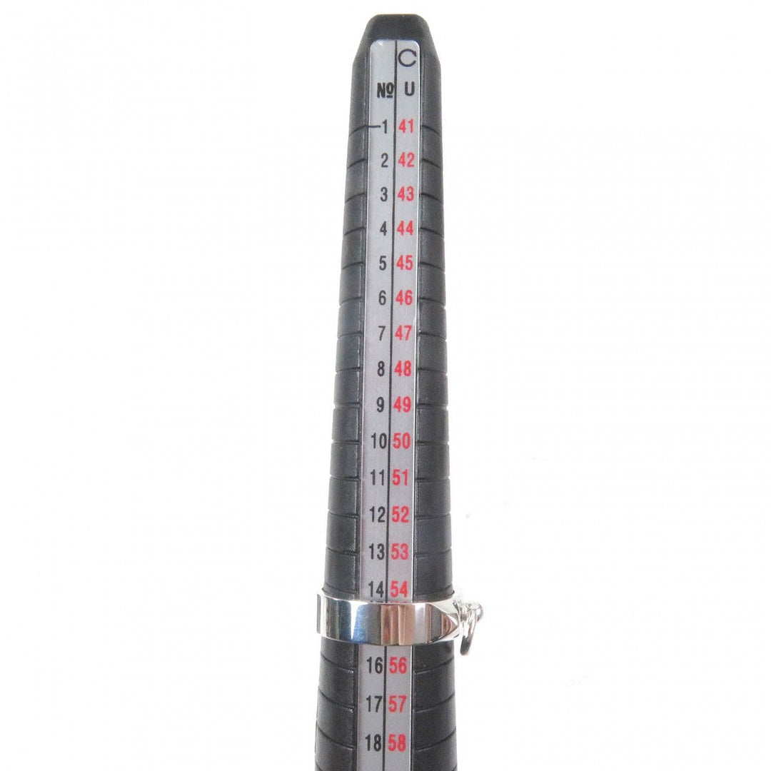 HERMES Ring Main�FAG925 Silver Corey de Cyan Women Used Authentic