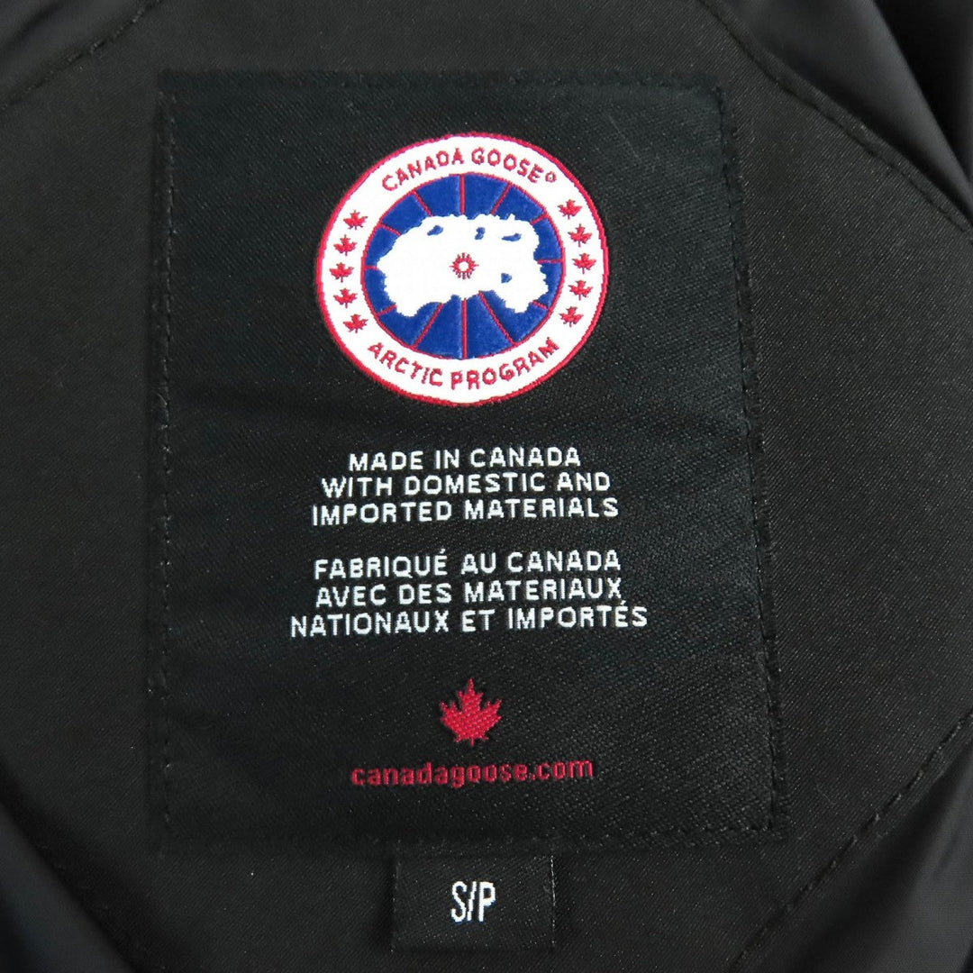 CANADA GOOSE Down jacket 3438JM Outer: 85% polyester, Outer: 15% cotton, Lining: 100% nylon, Part: 98% acrylic, Part: 2% polyester black JASPER PARKA Jasper Parka mens S Used Authentic