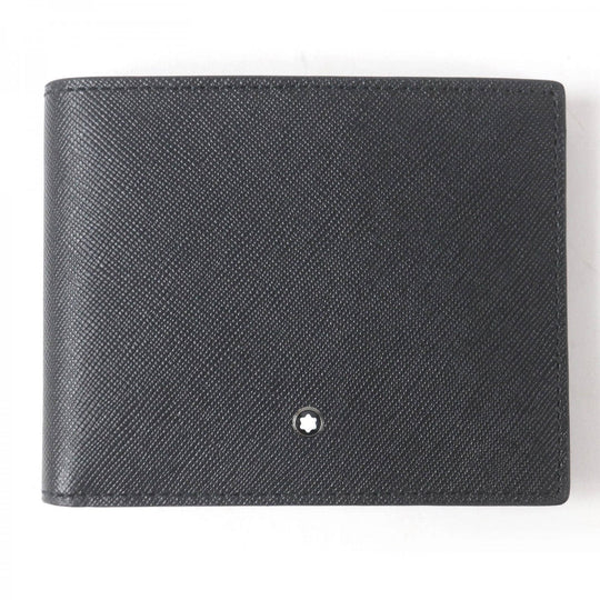 MONTBLANC Bill Compartment leather black Sartorial Wallet 6cc