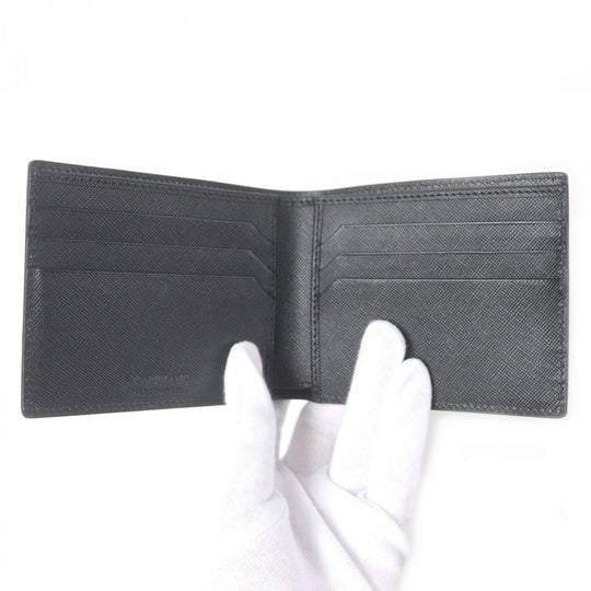 MONTBLANC Bill Compartment leather black Sartorial Wallet 6cc