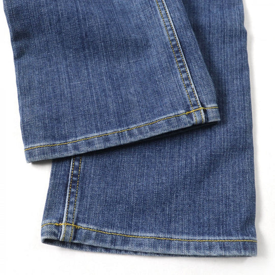 LOUIS VUITTON Denim pants Main: 100% cotton Indigo Women 38 Used Authentic