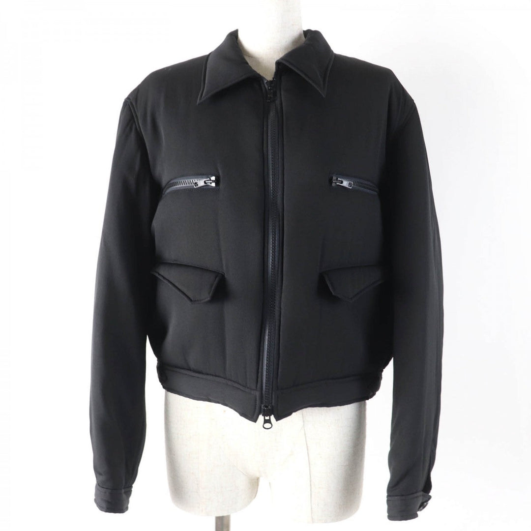 Yohji Yamamoto one piece FM-D13-406 Main: 100% silk, Filling: 100% polyester, Lining: 100% silk, Part: 100% silk black Women 2 Used Authentic