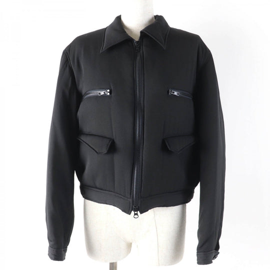 Yohji Yamamoto one piece FM-D13-406 Main: 100% silk, Filling: 100% polyester, Lining: 100% silk, Part: 100% silk black Women 2 Used Authentic