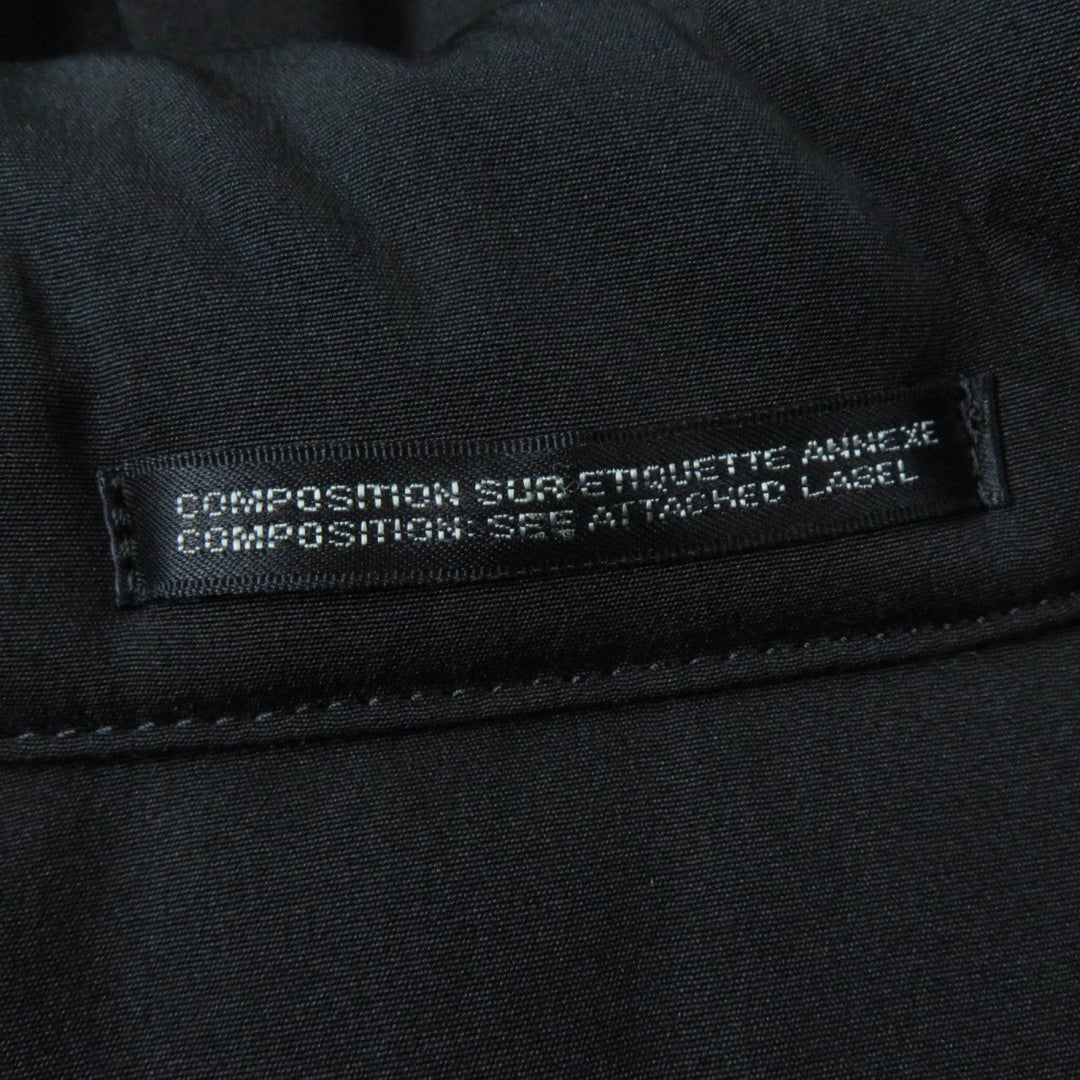 Yohji Yamamoto one piece FM-D13-406 Main: 100% silk, Filling: 100% polyester, Lining: 100% silk, Part: 100% silk black Women 2 Used Authentic