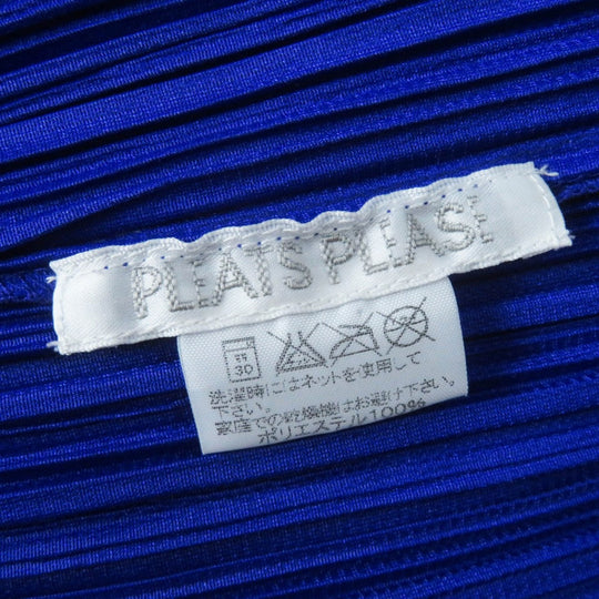 PLEATS PLEASE setup PP31-JK802 PP31-JG805 Main: 100% polyester Purple Blue type Women 3 Used Authentic