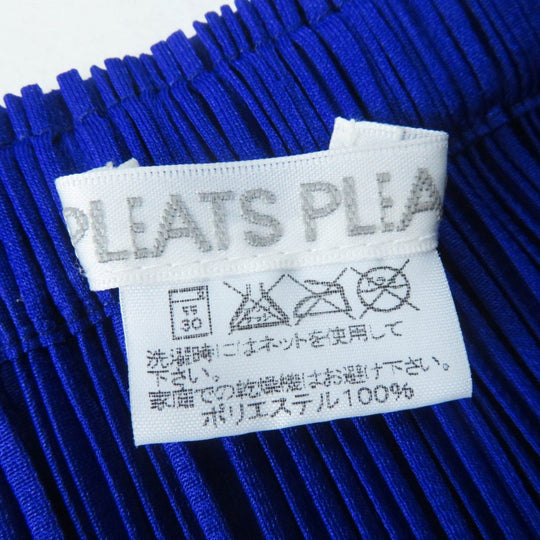 PLEATS PLEASE setup PP31-JK802 PP31-JG805 Main: 100% polyester Purple Blue type Women 3 Used Authentic