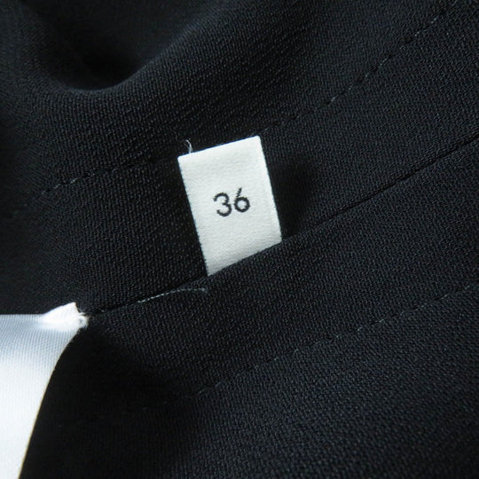 GUCCI one piece 528977 Main: 97% rayon, Main: 3% polyurethane, Part: 65% rayon, Part: 35% cotton black Women 36 Used Authentic