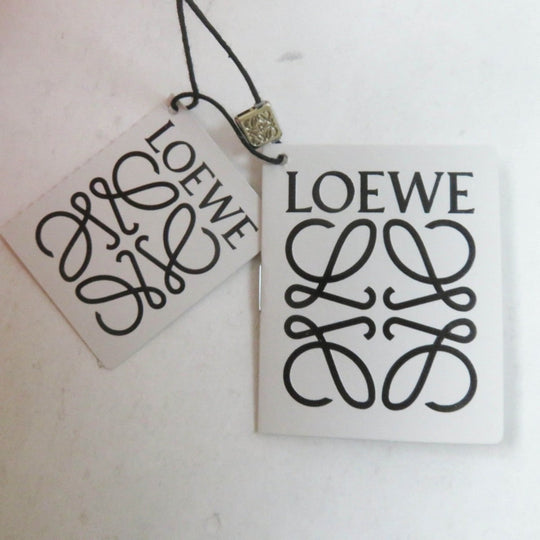 LOEWE knit S359Y14K40 Main: 67% mohair, Main: 28% polyamide, Main: 5% wool, Leather part: calf leather Pink Yellow Women S Used Authentic