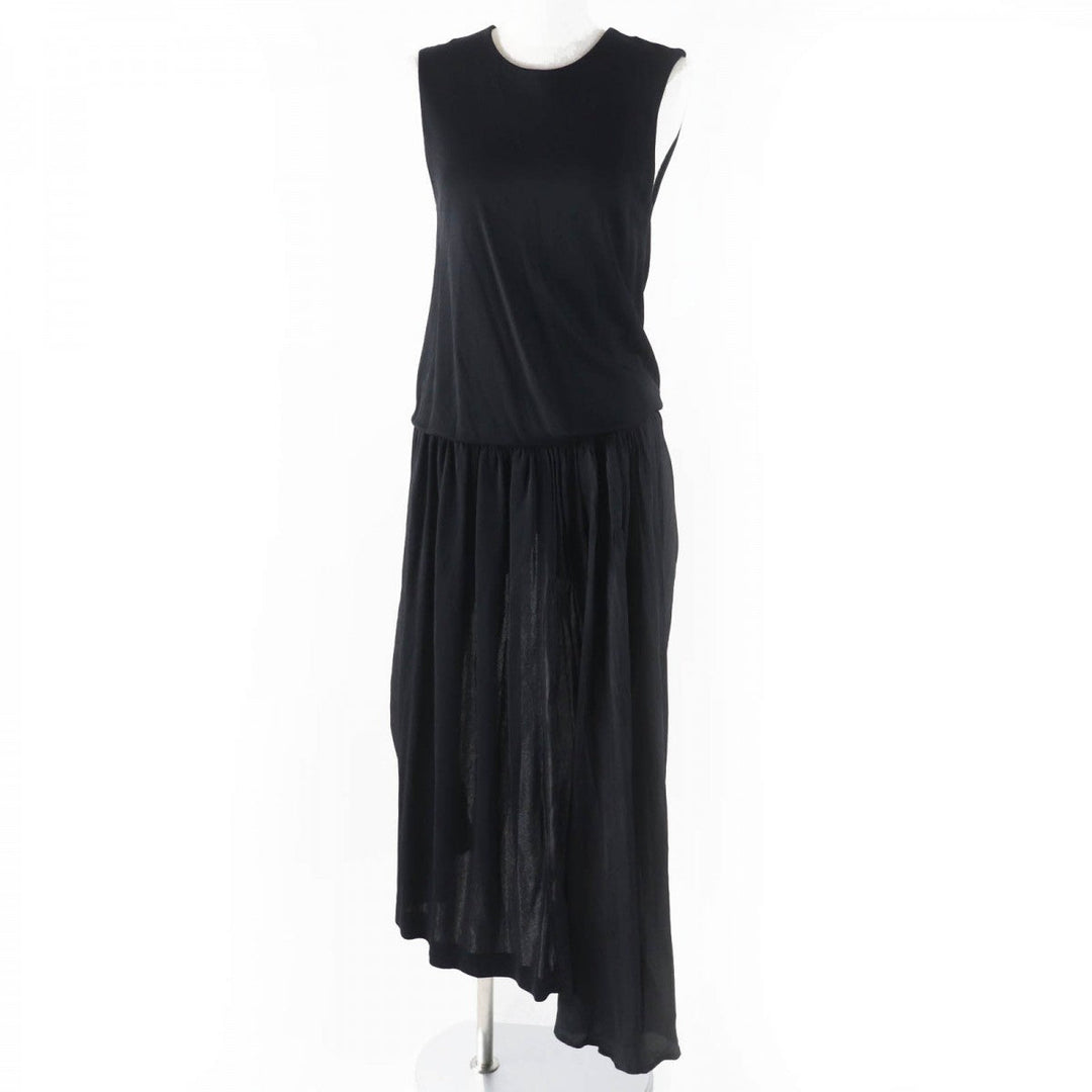 JIL SANDER one piece J04CT0010 Main: 82% rayon, Main: 18% nylon, Part: 95% rayon, Part: 5% polyurethane black Women 34 Used Authentic