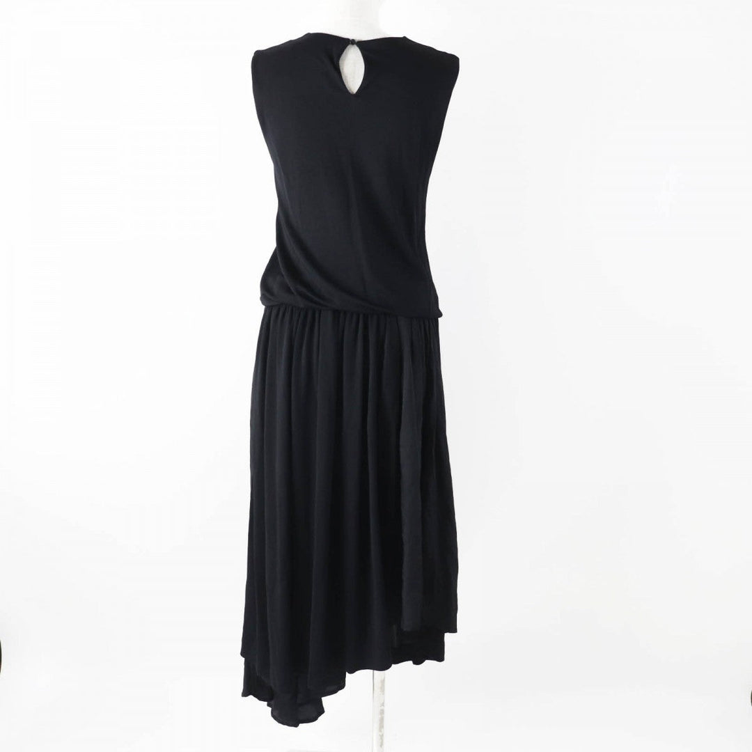 JIL SANDER one piece J04CT0010 Main: 82% rayon, Main: 18% nylon, Part: 95% rayon, Part: 5% polyurethane black Women 34 Used Authentic