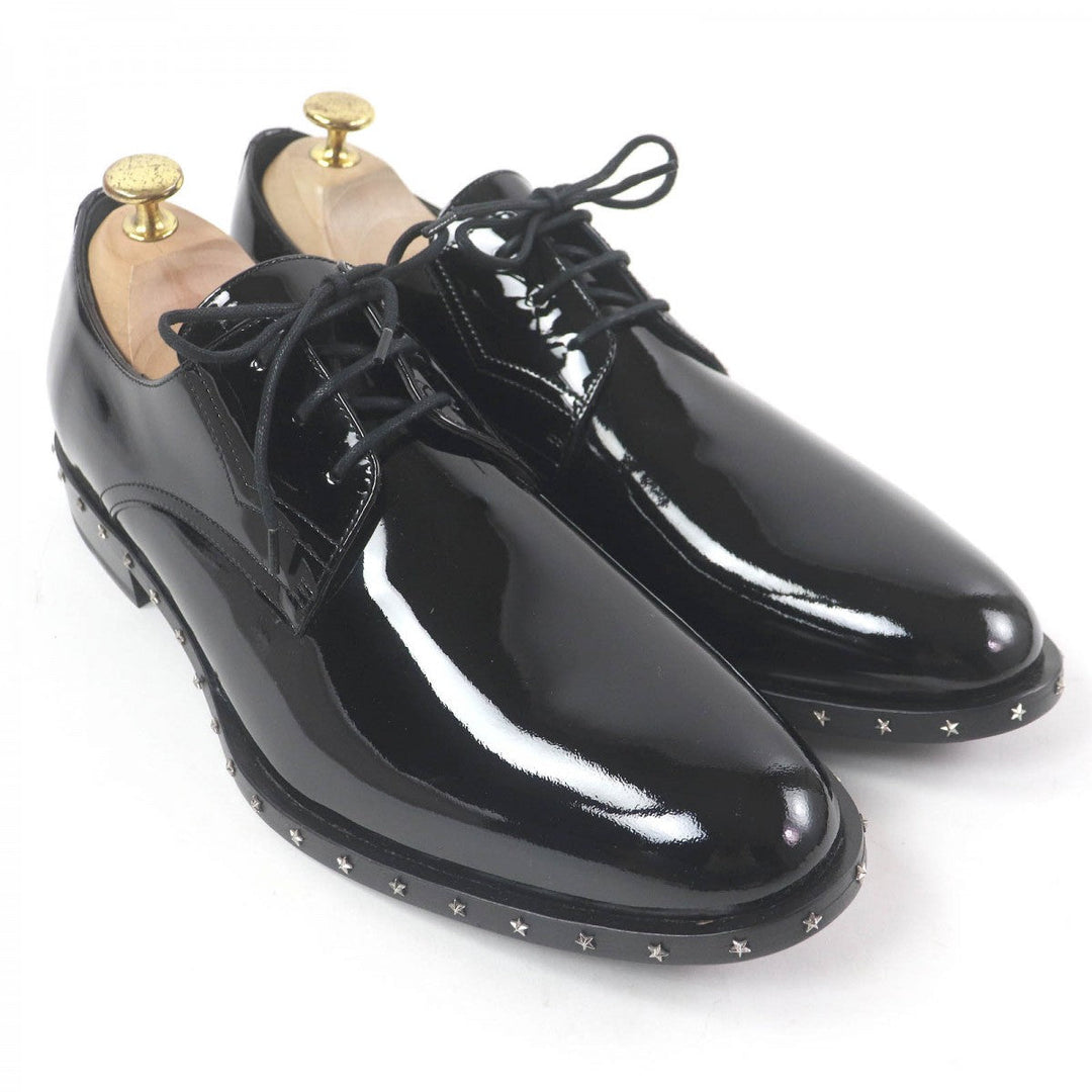 JIMMY CHOO Dress shoes Main: Patent leather black mens 43.5 Used Authentic