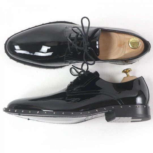 JIMMY CHOO Dress shoes Main: Patent leather black mens 43.5 Used Authentic