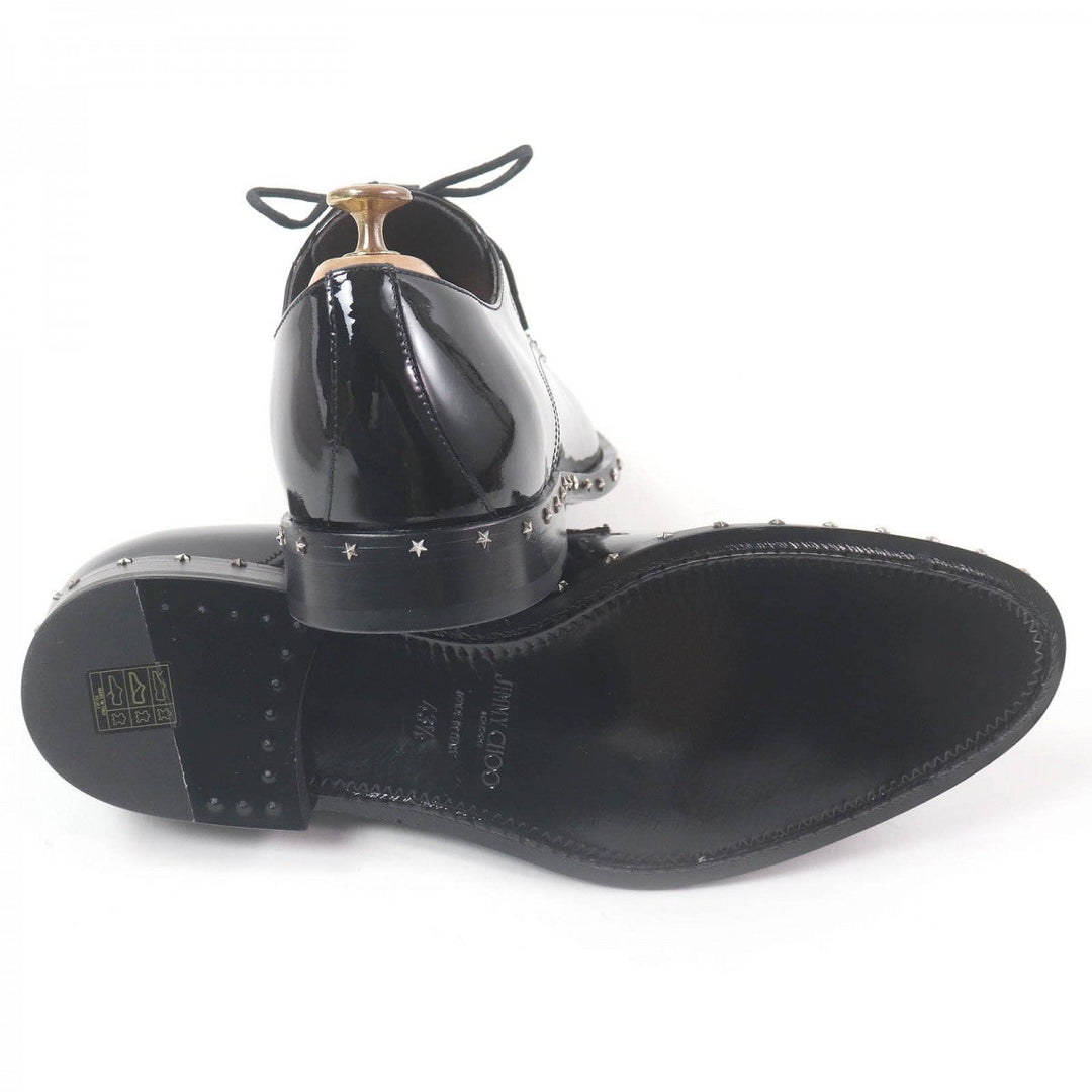 JIMMY CHOO Dress shoes Main: Patent leather black mens 43.5 Used Authentic