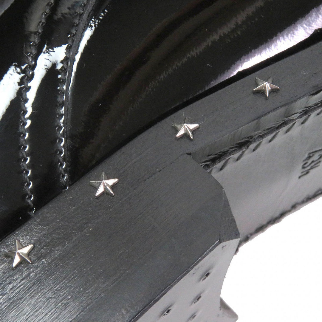 JIMMY CHOO Dress shoes Main: Patent leather black mens 43.5 Used Authentic