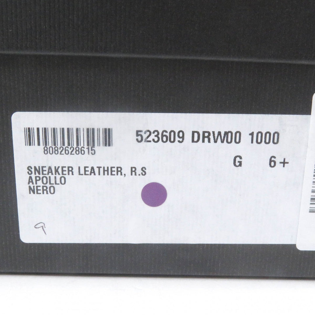 GUCCI Low cut sneakers 523609 Main: Leather black Ryton mens 6.5 Used Authentic