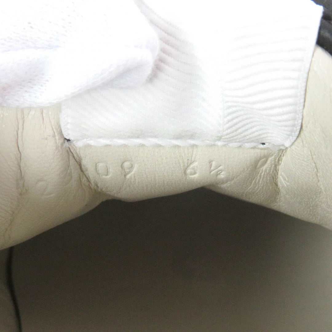 GUCCI Low cut sneakers 523609 Main: Leather black Ryton mens 6.5 Used Authentic