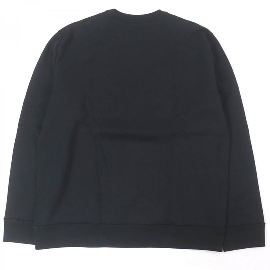 VALENTINO sweat Main: 94% cotton, Main: 6% nylon, Part: 96% cotton, Part: 4% polyurethane, Part: rayon black mens XL Used Authentic