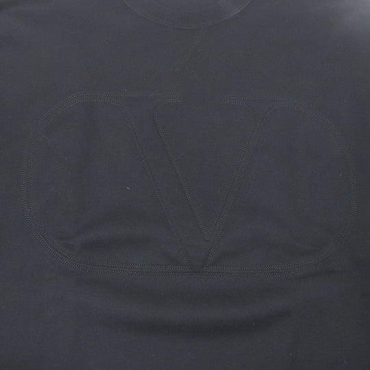 VALENTINO sweat Main: 94% cotton, Main: 6% nylon, Part: 96% cotton, Part: 4% polyurethane, Part: rayon black mens XL Used Authentic