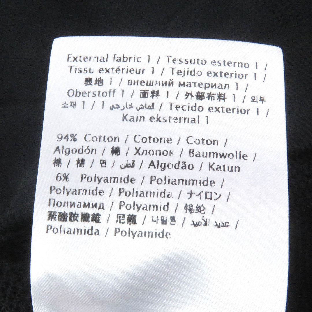 VALENTINO sweat Main: 94% cotton, Main: 6% nylon, Part: 96% cotton, Part: 4% polyurethane, Part: rayon black mens XL Used Authentic